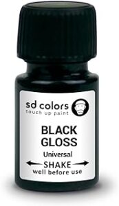 SD COLORS TOUCH UP PAINT UNIVERSAL GLOSS BLACK 8ml_1