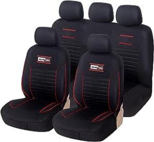 Upgrade4cars Car Seat Covers Full Set Universal Bl_4